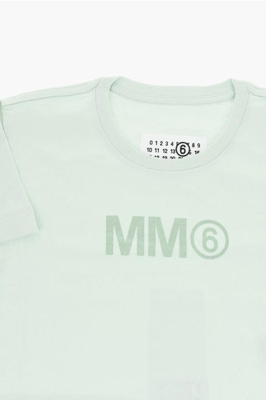  [키즈] 마르지엘라 티셔츠 M60570 MM058 M6511 Green - MAISON MARGIELA