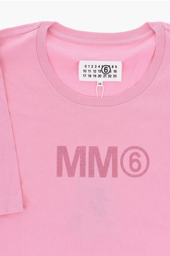  [키즈] 마르지엘라 티셔츠 M60570 MM058 M6300 Pink - MAISON MARGIELA