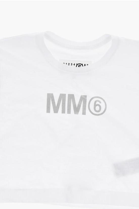  [키즈] 마르지엘라 티셔츠 M60570 MM058 M6100 White - MAISON MARGIELA