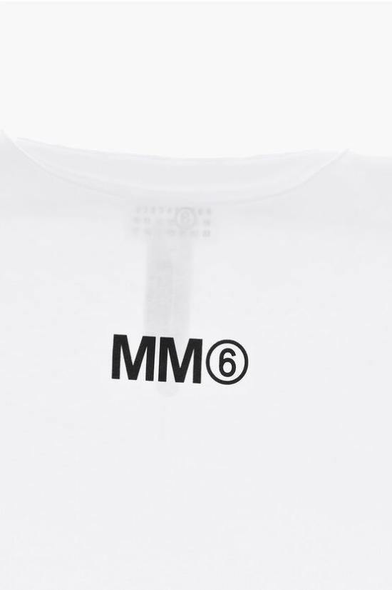  [키즈] 마르지엘라 원피스 M60583 MM009 M6100 White - MAISON MARGIELA