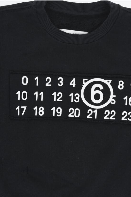  [키즈] 마르지엘라 티셔츠 M60578 MM006 M6900 Black - MAISON MARGIELA