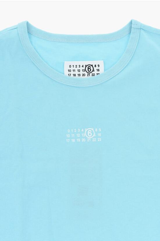  [키즈] 마르지엘라 티셔츠 M60575 MM009 M6805 Blue - MAISON MARGIELA