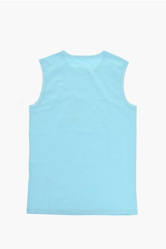  [키즈] 마르지엘라 티셔츠 M60575 MM009 M6805 Blue - MAISON MARGIELA