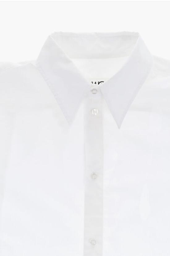  [키즈] 마르지엘라 원피스 M60493 MM014 M6100 White - MAISON MARGIELA