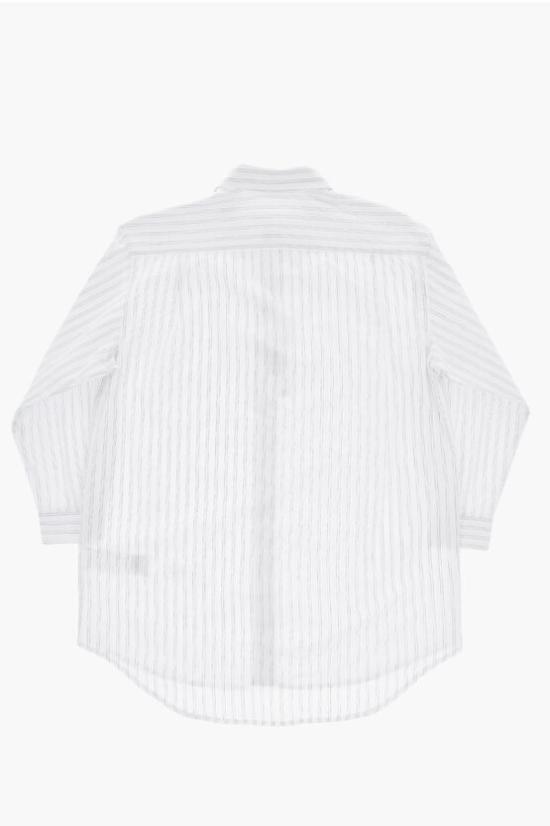  [키즈] 마르지엘라 원피스 M60509 MM01X M6100 White - MAISON MARGIELA