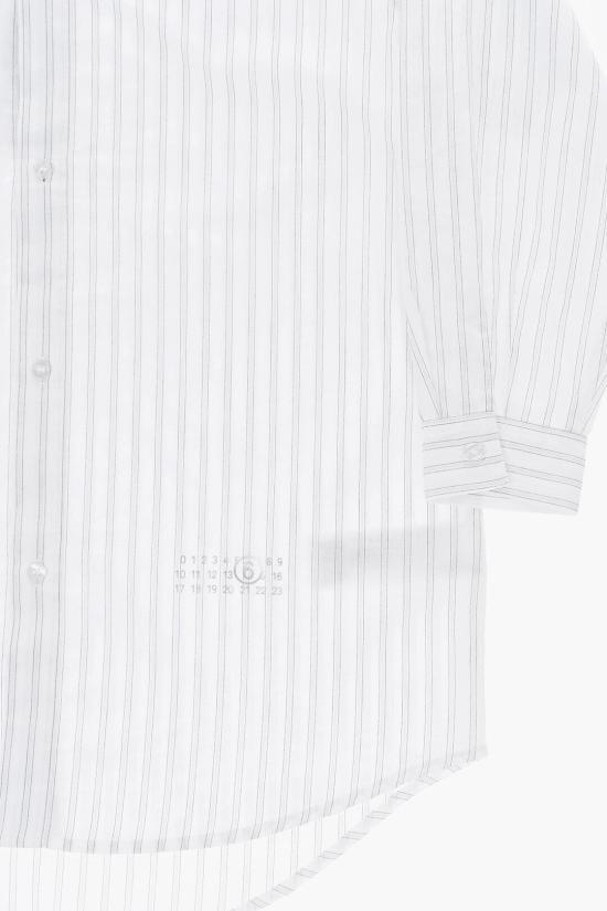  [키즈] 마르지엘라 원피스 M60509 MM01X M6100 White - MAISON MARGIELA