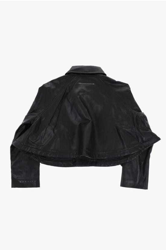  [키즈] 마르지엘라 캐주얼 자켓 M60500 MM01Y M6900 Black - MAISON MARGIELA