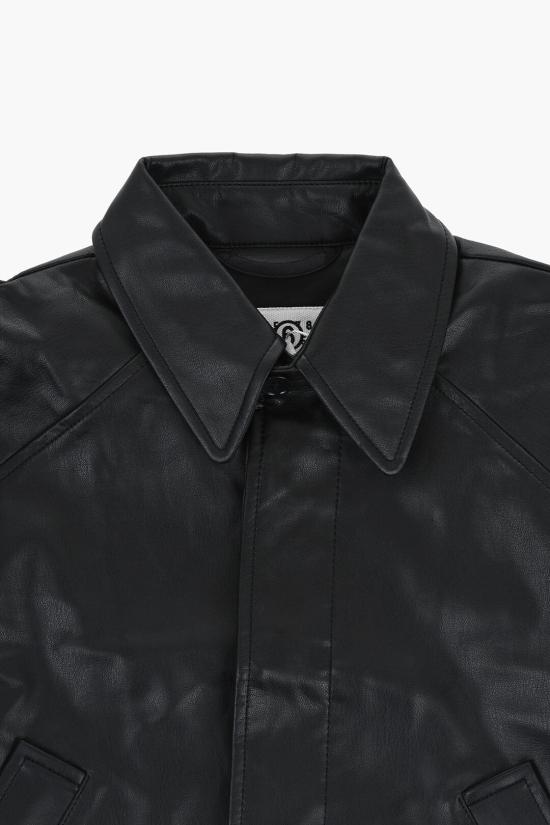  [키즈] 마르지엘라 캐주얼 자켓 M60500 MM01Y M6900 Black - MAISON MARGIELA