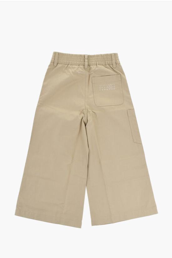  [키즈] 마르지엘라 스트레이트 팬츠 M60502 MM036 M6700 Brown - MAISON MARGIELA