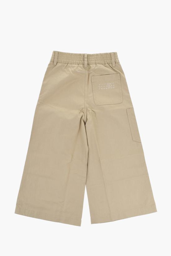  [키즈] 마르지엘라 스트레이트 팬츠 M60502 MM036 M6700 Brown - MAISON MARGIELA