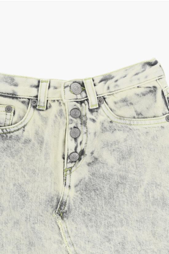  [키즈] 마르지엘라 데님 스커트 M60517 MM02K M6511 Green - MAISON MARGIELA