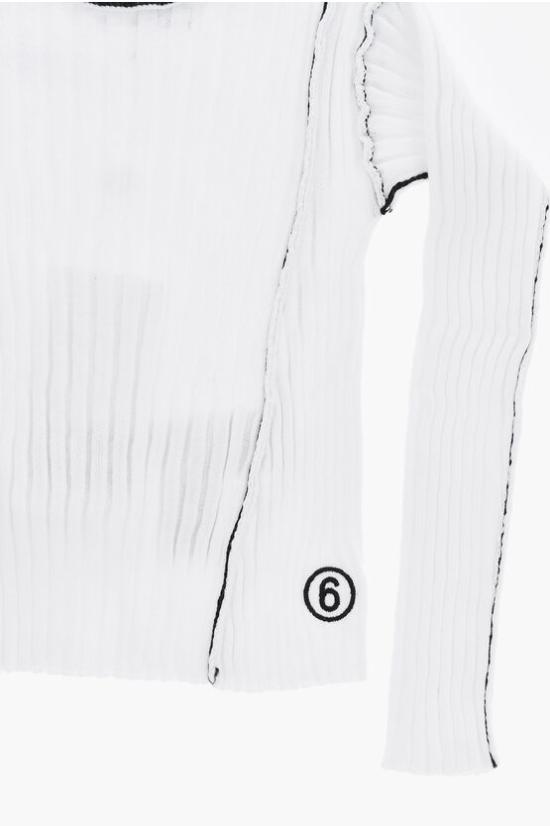  [키즈] 마르지엘라 풀오버 M60539 MM02R M6100 White - MAISON MARGIELA