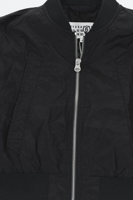  [키즈] 마르지엘라 봄버 자켓 M60533 MM001 M6900 Black - MAISON MARGIELA