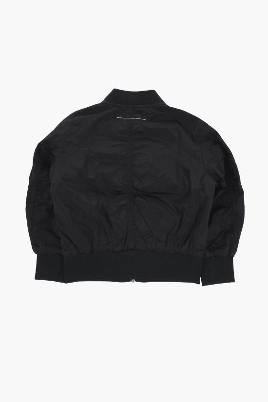  [키즈] 마르지엘라 봄버 자켓 M60533 MM001 M6900 Black - MAISON MARGIELA