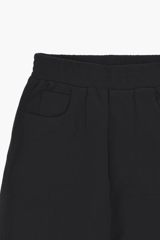  [키즈] 마르지엘라 스트레이트 팬츠 M60527 MM02A M6900 Black - MAISON MARGIELA