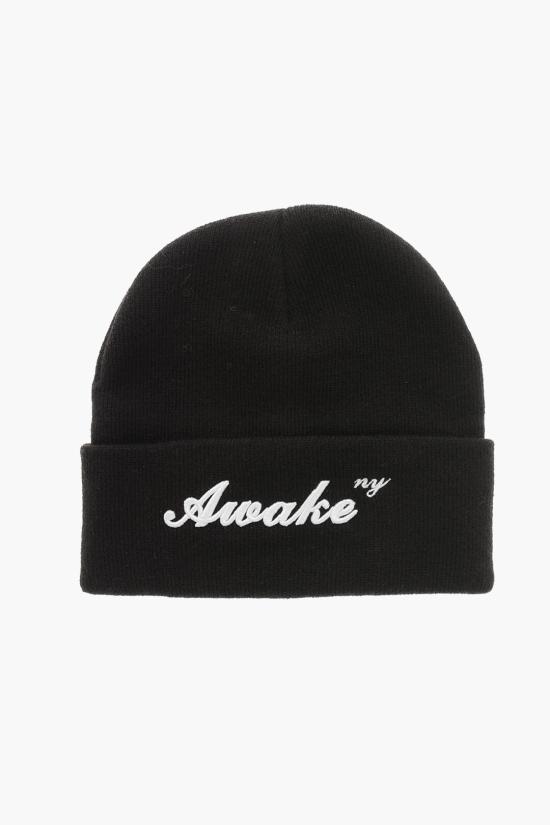  어웨이크 NY 비니 AWK FW22 HT003 BLACK Black