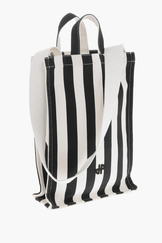  파투 토트백 AC0620174 5960 Black White - PATOU