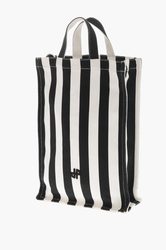  파투 토트백 AC0620174 5960 Black White - PATOU