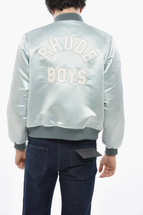  루드 봄버 자켓 RHPS24JA09 497136 2136 Light blue - RHUDE