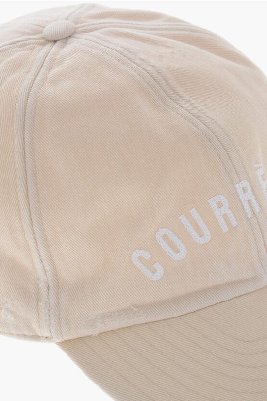  쿠레쥬 볼캡 124ACT031CO0024 1004 Beige - COURREGES