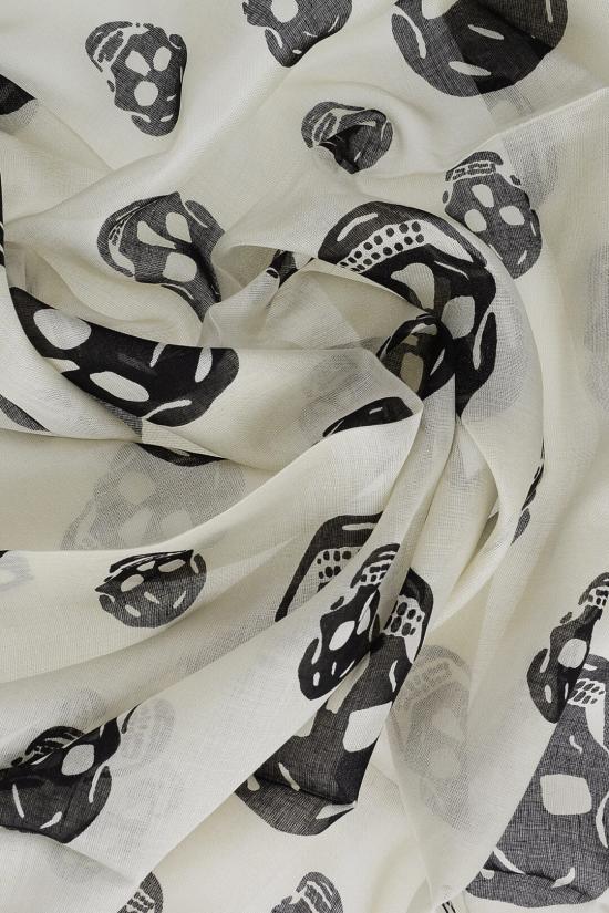  알렉산더 맥퀸 머플러/스카프 557717 4943Q 1960 White - ALEXANDER MCQUEEN