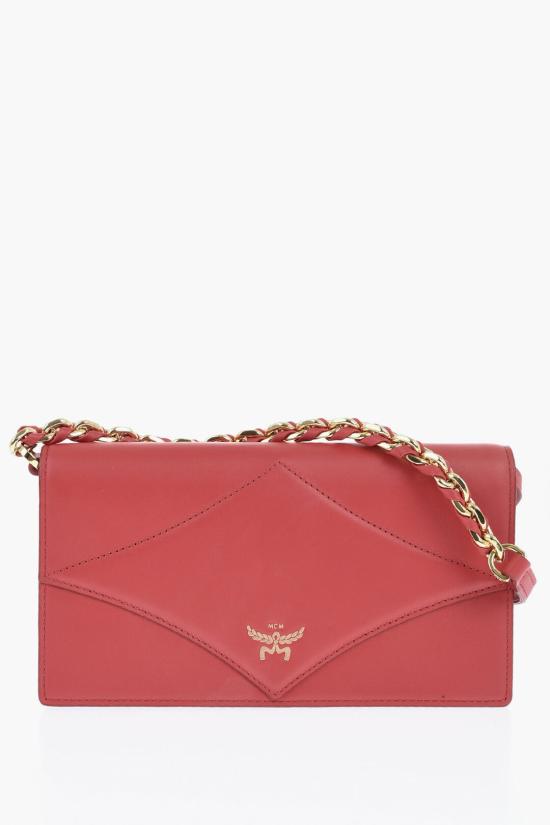  엠시엠 지갑 MYLEAAK01CANDYRED Red