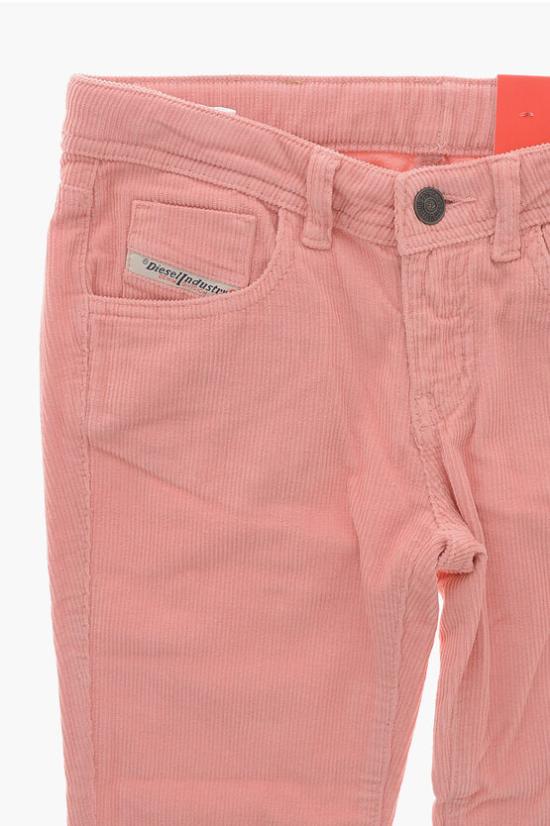  [키즈] 디젤 스트레이트 팬츠 J00815 KXBGK K390 Pink - DIESEL