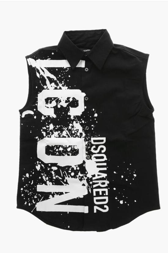  [키즈] 디스퀘어드2 셔츠 DQ2414 D0A6I DQ900 Black