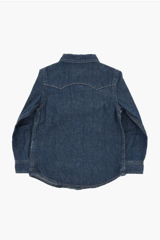  [키즈] 디젤 데님 셔츠 J00760 KXBLK K01 Blue - DIESEL