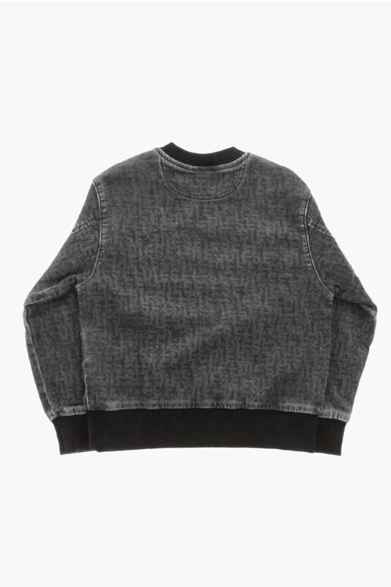  [키즈] 디젤 티셔츠 J00803 KXBHJ K02 Gray - DIESEL