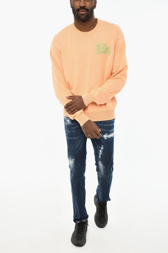  디스퀘어드2 스웨터 S78HA0043 S18258 180 Orange - DSQUARED2