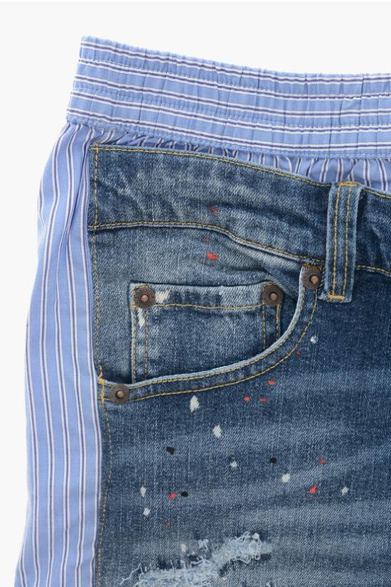  [키즈] 디스퀘어드2 쇼츠/버뮤다 DQ2282 D0012 DQC31 Blue - DSQUARED2