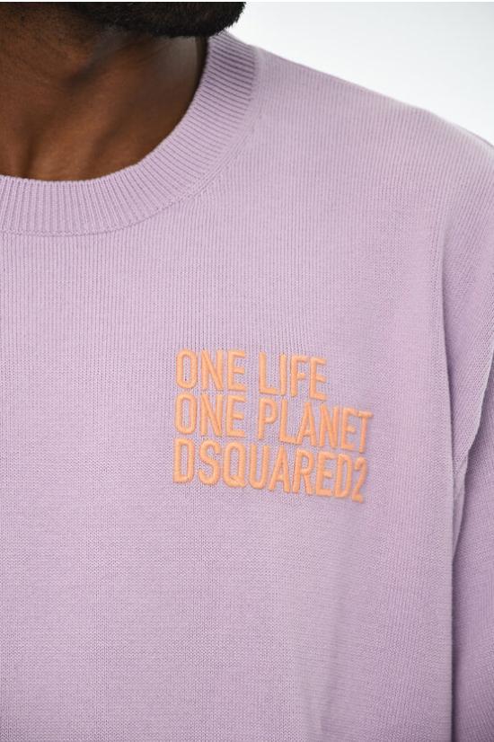  디스퀘어드2 스웨터 S78HA0043 S18258 381 Violet - DSQUARED2