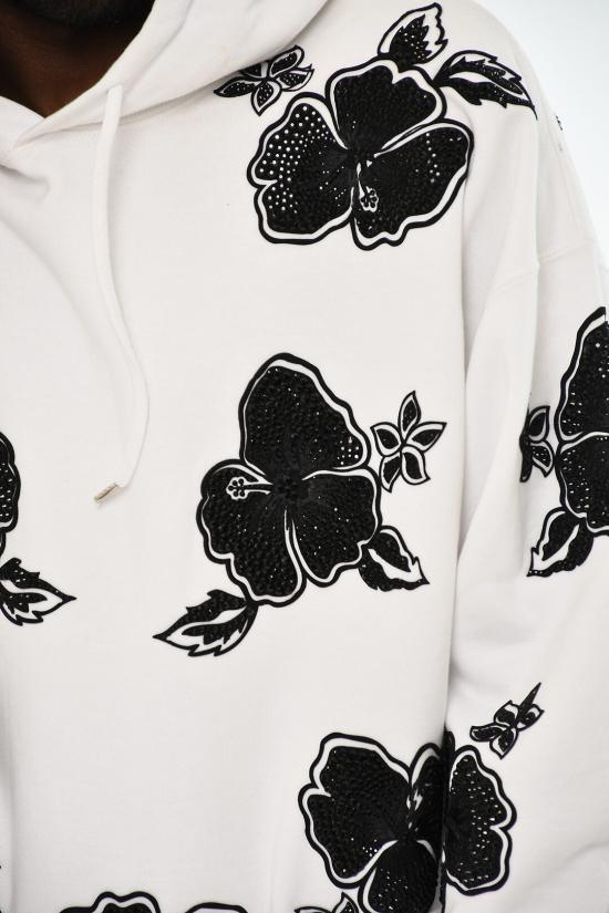  디스퀘어드2 후드 티셔츠 S74GU0689 S25516 100 Black White - DSQUARED2