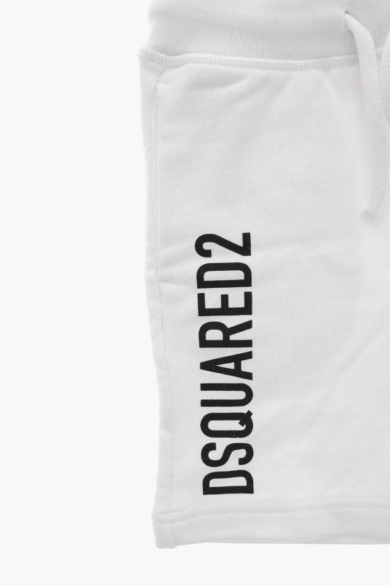  [키즈] 디스퀘어드2 쇼츠/버뮤다 DQ2262 D0A4D DQ100 White - DSQUARED2