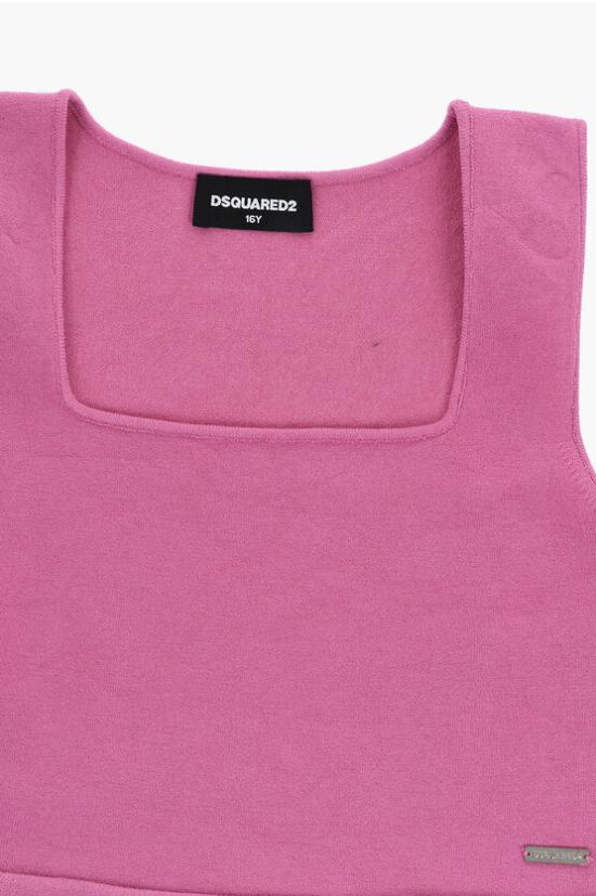  [키즈] 디스퀘어드2 티셔츠 DQ2301 D0A8T DQ334 Pink - DSQUARED2