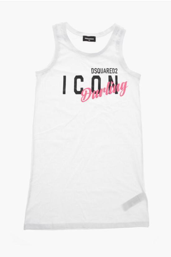  [키즈] 디스퀘어드2 원피스 수영복 DQ2338 D0A2E DQ100 Black White