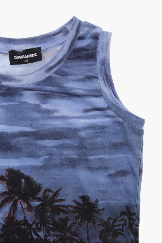  [키즈] 디스퀘어드2 티셔츠 DQ2331 D0A9C DQ877 Multicolor - DSQUARED2