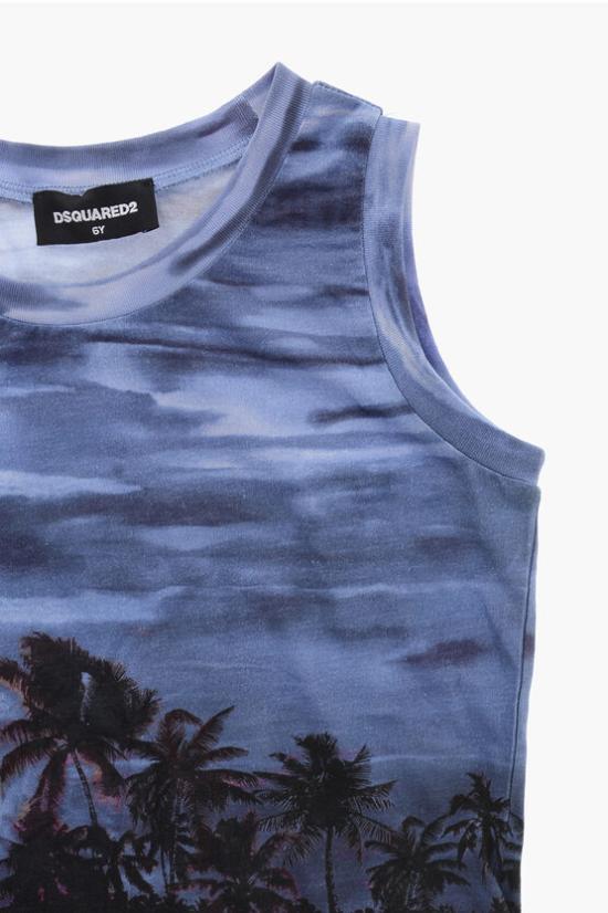  [키즈] 디스퀘어드2 티셔츠 DQ2331 D0A9C DQ877 Multicolor - DSQUARED2