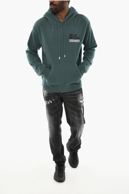  디스퀘어드2 스웨터 S78HA0036 S18118 610 Green - DSQUARED2