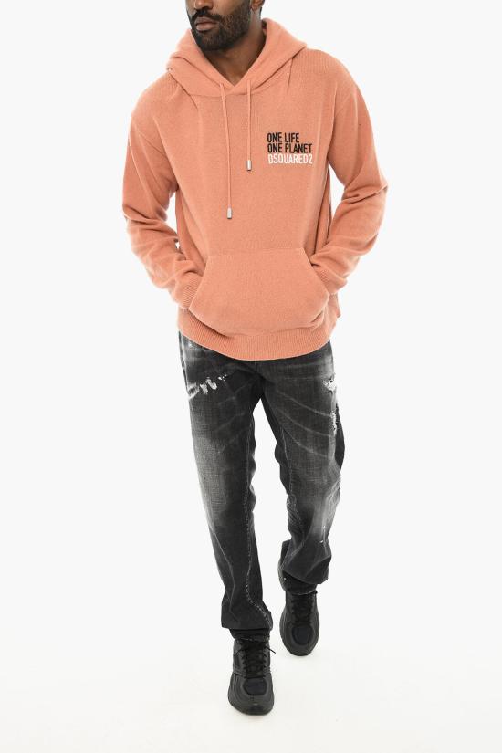  디스퀘어드2 스웨터 S78HA0036 S18118 202 Orange - DSQUARED2