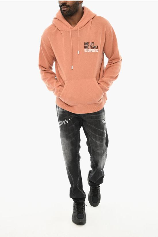  디스퀘어드2 스웨터 S78HA0036 S18118 202 Orange - DSQUARED2