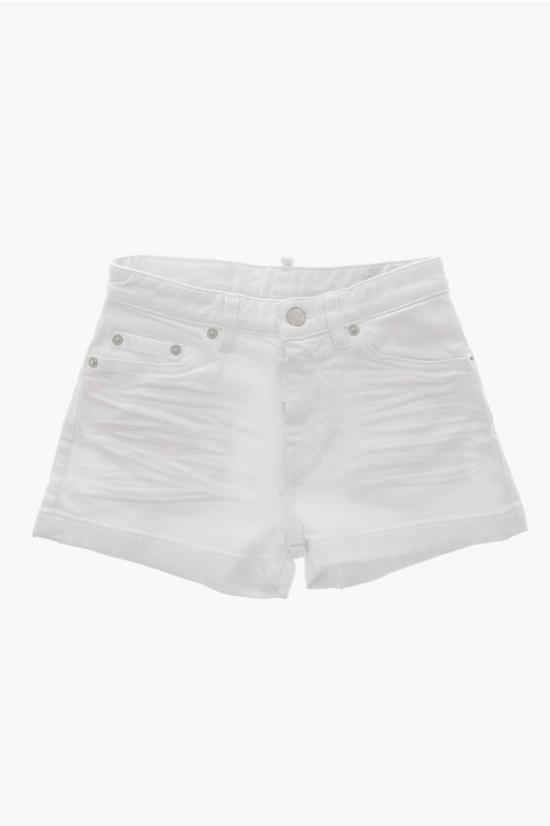  [키즈] 디스퀘어드2 쇼츠/버뮤다 DQ2261 D0A4E DQ100 White