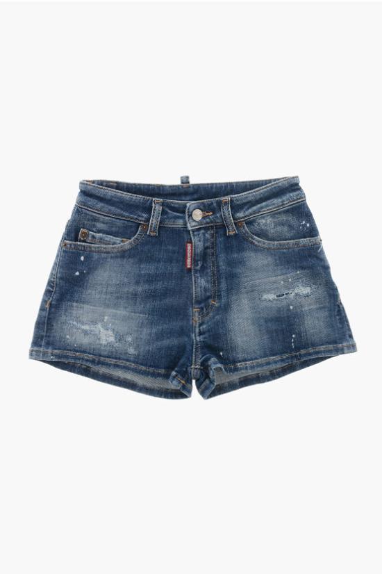  [키즈] 디스퀘어드2 쇼츠/버뮤다 DQ2260 D0A7H DQ01 Blue