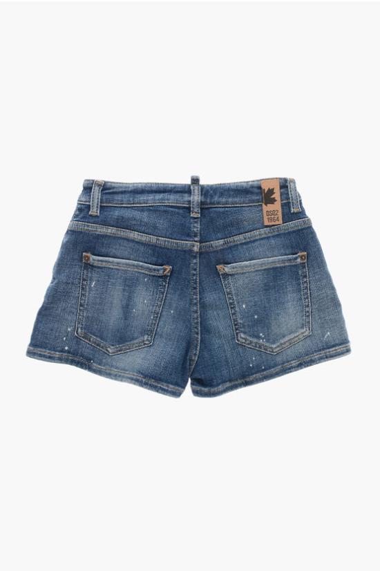  [키즈] 디스퀘어드2 쇼츠/버뮤다 DQ2260 D0A7H DQ01 Blue - DSQUARED2