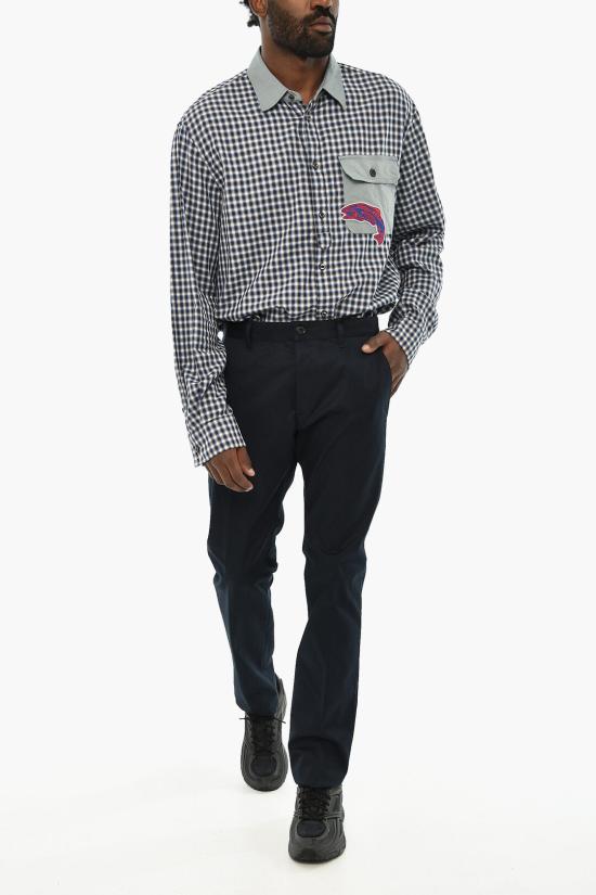  디스퀘어드2 치노 팬츠 S74KB0915 S41794 477 Blue - DSQUARED2