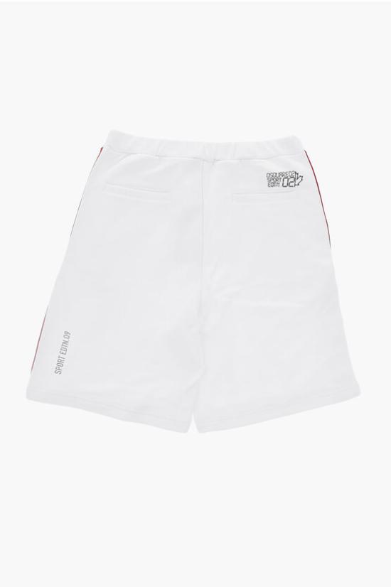  [키즈] 디스퀘어드2 쇼츠/버뮤다 DQ2177 D0A72 DQ100 White - DSQUARED2