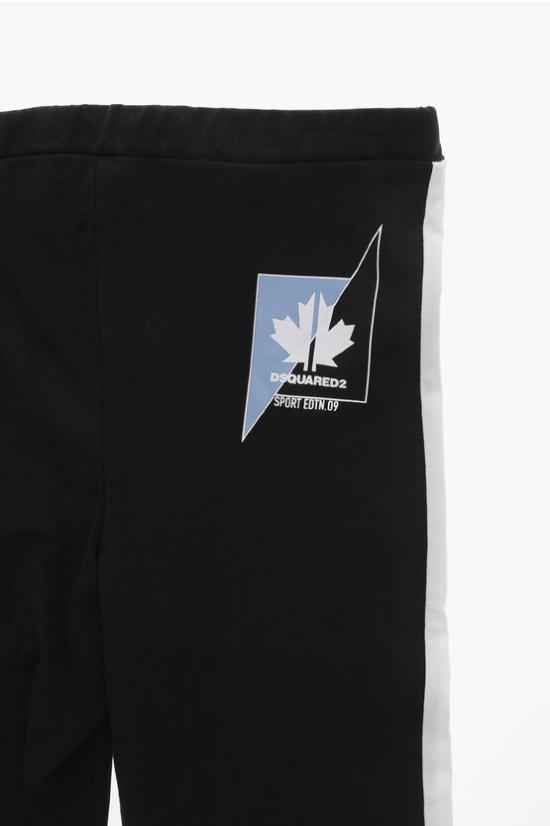  [키즈] 디스퀘어드2 스트레이트 팬츠 DQ2203 D004H DQ900 Black - DSQUARED2