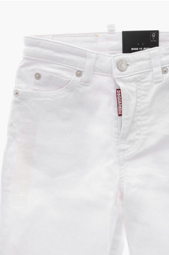  [키즈] 디스퀘어드2 진 DQ2241 D0A71 DQ100 White - DSQUARED2