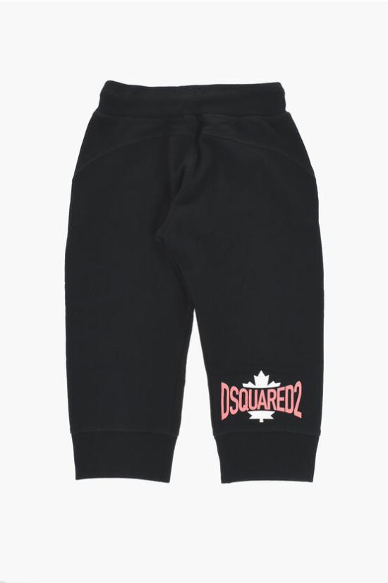  [키즈] 디스퀘어드2 스트레이트 팬츠 DQ2107 D0A2F DQ900 Black - DSQUARED2